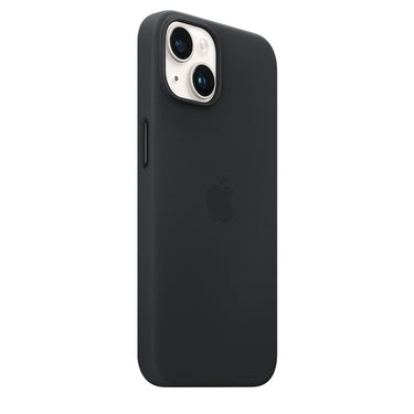 Apple Leather Case with Magsafe for iPhone 14 - Ink